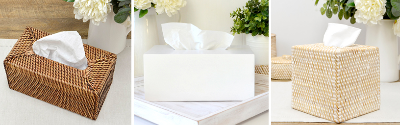design tissue box cover