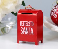 Red Mailbox Decoration - Letters to Santa