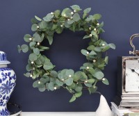 Harper White Berry Wreath - Small