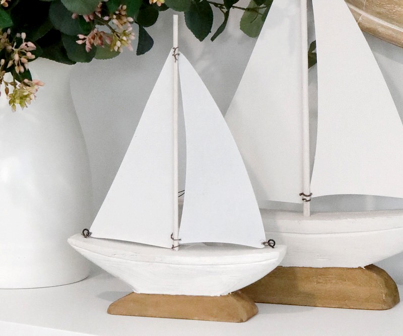 Small Drifter White Sailing Boat - Home accessories and homewares - Home  decor online from French Knot