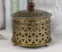 Shangri-La Gold Trinket Box