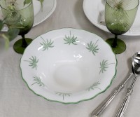 St Lucia Green Palms Serving Bowl - Small