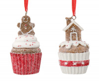 Christmas Cupcake Decoration - Gingerbread House