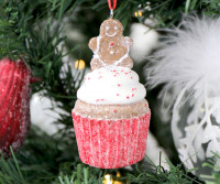 Christmas Cupcake Decoration - Gingerbread Man