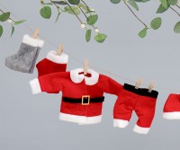 Santa's Clothesline Christmas Garland - 190cm