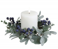 Juniper Berry Candle Wreath