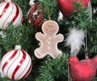 Gingerbread Man Christmas Tree Decoration