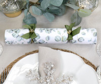 Set 6 Luxury Eucalyptus Christmas Crackers