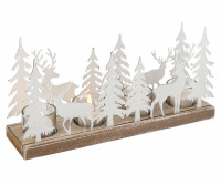 Midwinter Scene Tealight Holder