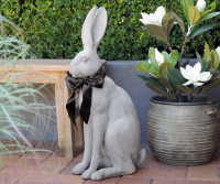 Harold the Hare Sculpture - Grey