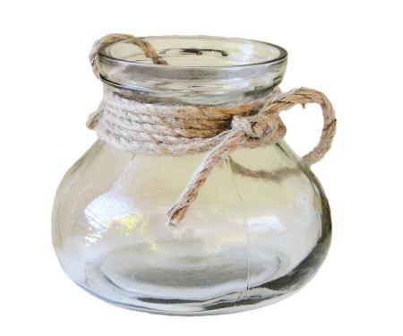 Glass Jar with Rope Handle-Home & Living