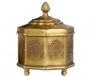 Chateau Gold Trinket Box