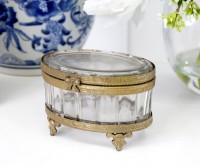 Eloise Antique Gold Trinket Box