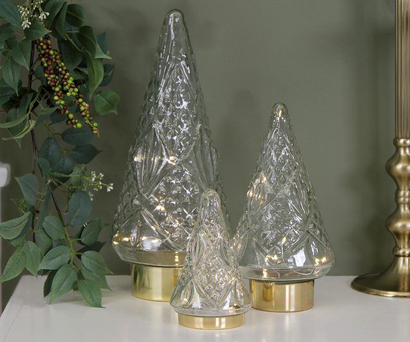 Medium Estella Glass Christmas Tree Light