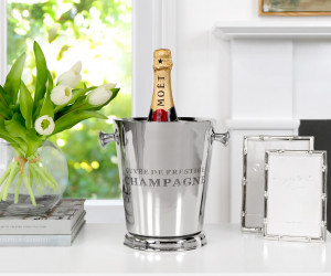 Cuvee de Prestige Silver Champagne Bucket