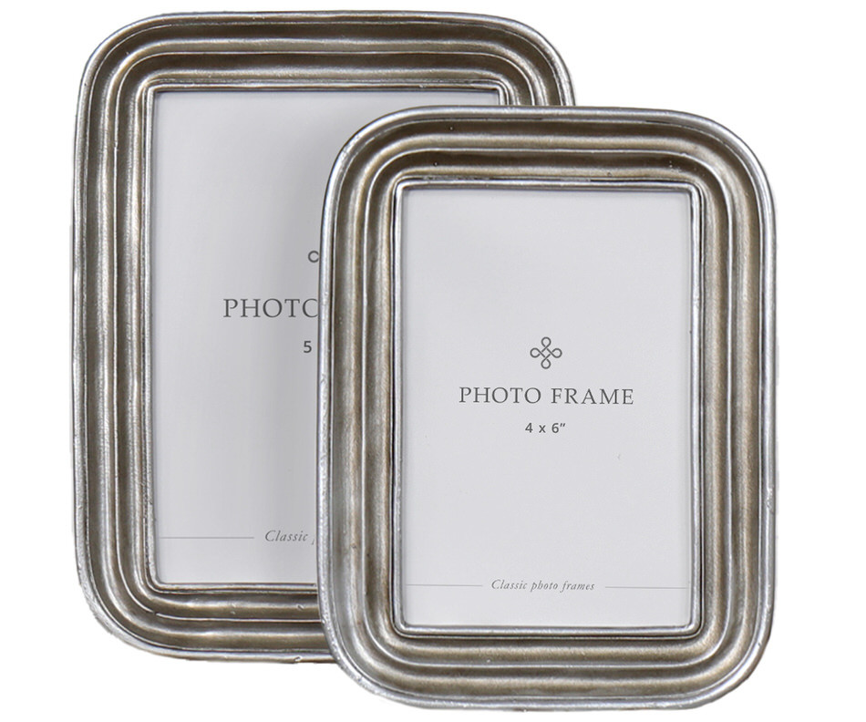 Esther Antique Silver Photo Frame 5x7