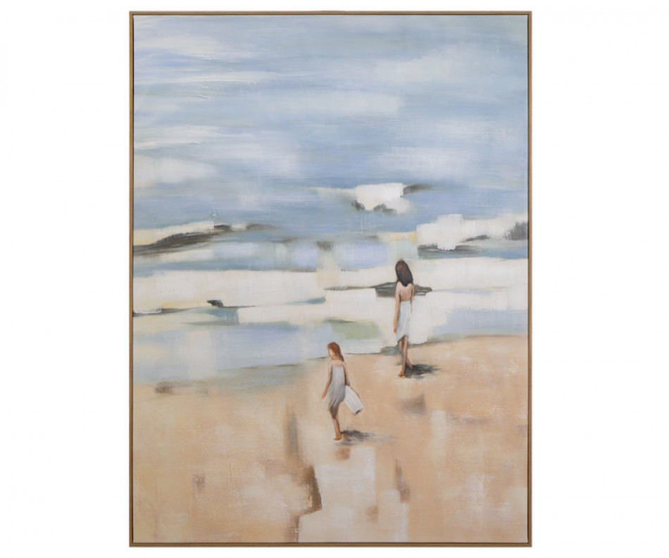 Drifter Beach Canvas Painting