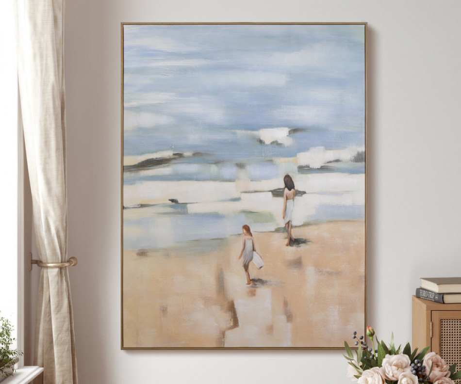 Drifter Beach Canvas Painting