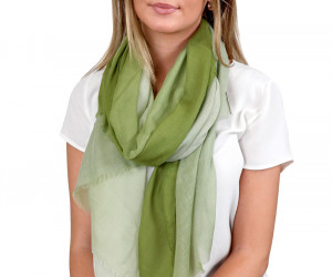 Jade Green Ombre Scarf