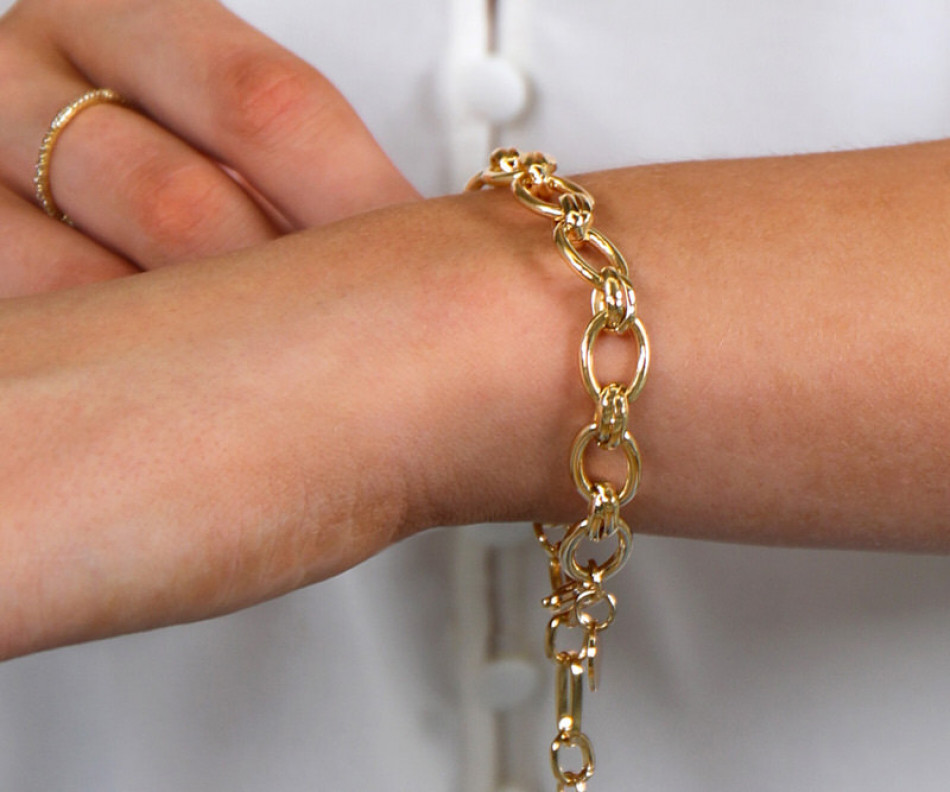 Zendaya Gold Chain Bracelet