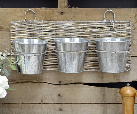 Hanging Herb Pots In Basket   459cc19572a7444f8a3dcacaa9fb6a17 