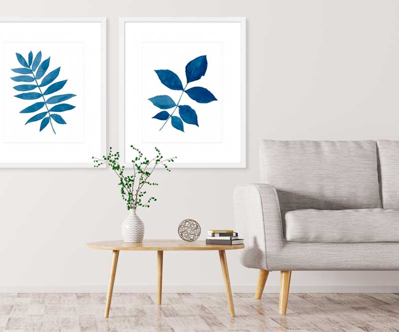 Hamptons Style Wall Art Online. Blue & White Hamptons Prints for the Home.