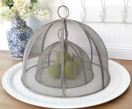 Calais Food Cover Large - French Grey Mesh Cloche