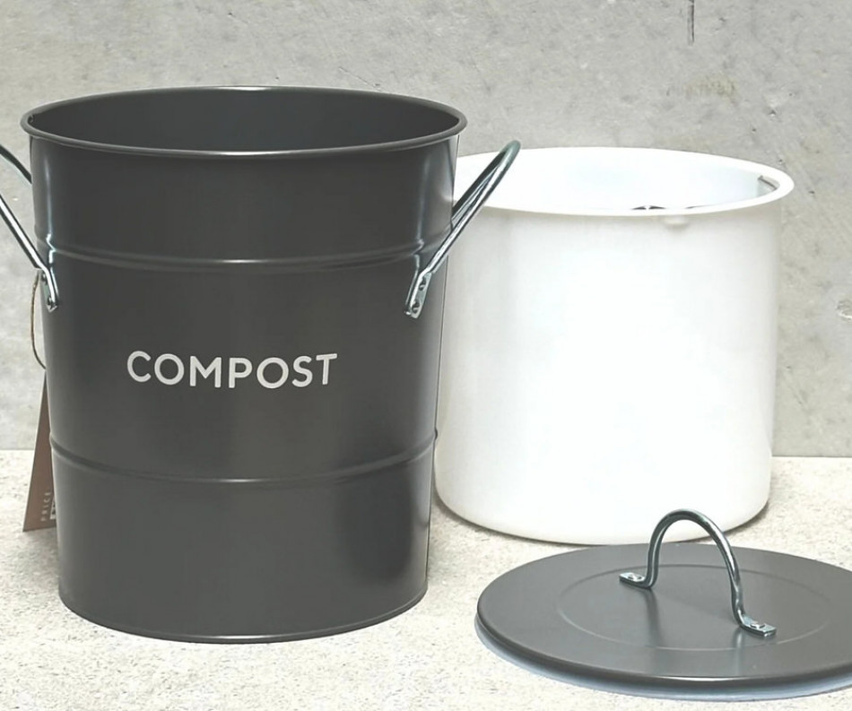 Kitchen Compost Bin - Charcoal