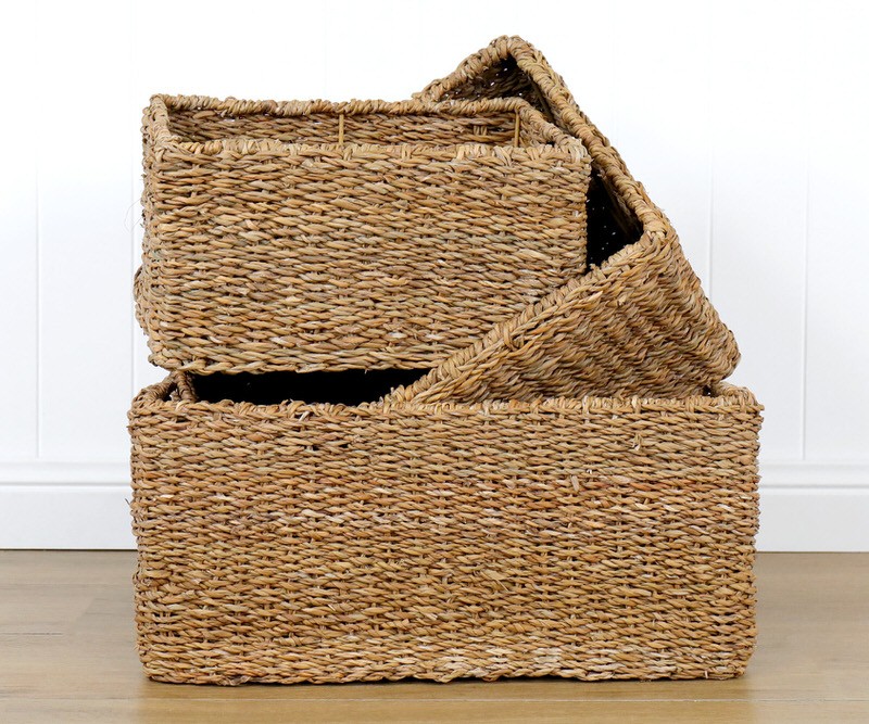 Millfield Seagrass Storage Basket - Large - Gift ideas for that special ...