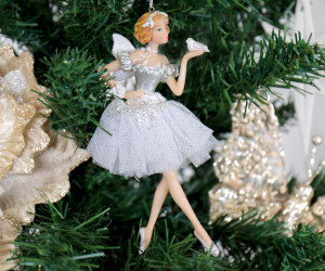 Dancing Ballerina Christmas Tree Decoration