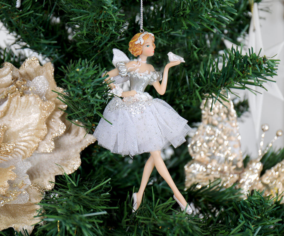 Dancing Ballerina Christmas Tree Decoration