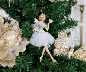 Dancing Ballerina Christmas Tree Decoration