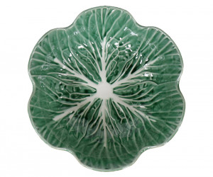 Large Savoy Cabbage Leaf Bowl