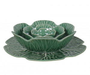 Medium Savoy Cabbage Leaf Bowl