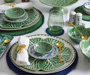 Savoy Cabbage Leaf Plate