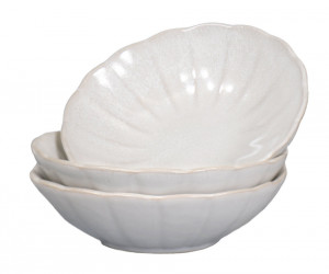 Set 3 Marguerite Fluted Dip Bowls