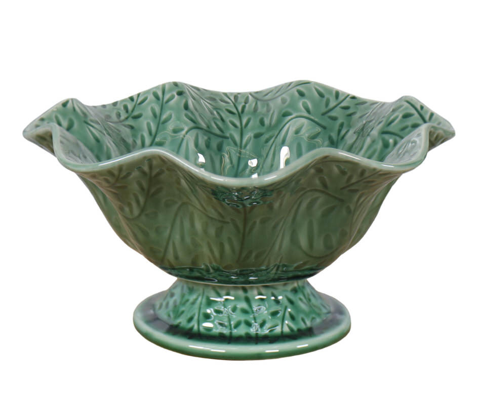 Thornbury Green Pedestal Bowl