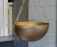 Tindale Gold Hanging Bowl