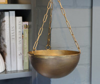 Tindale Gold Hanging Bowl