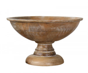 Carobella Mango Wood Fruit Bowl