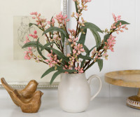 Set 3 Lytton Pink Bud Eucalyptus Stems