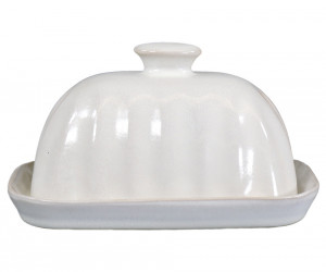 Marguerite Fluted Butter Dish