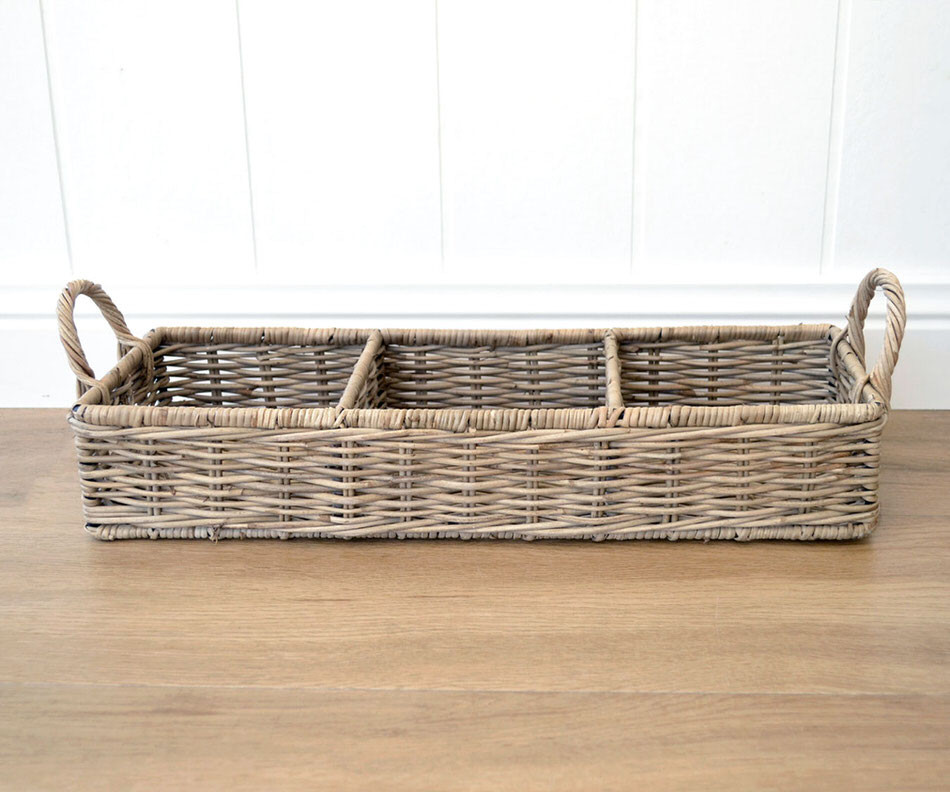 Breton Storage Tray - 3 Compartment Caddy