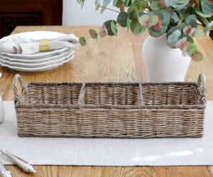 Breton Storage Tray - 3 Compartment Caddy