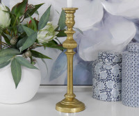 Chessington Gold Candlestick - Tall