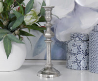 Chessington Silver Candlestick - Short