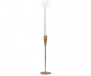 Tall Belle Gold Candlestick 27cm