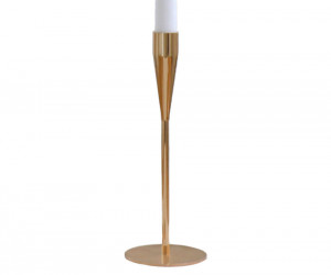 Medium Belle Gold Candlestick 22cm