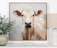 Jersey Cow Canvas Painting