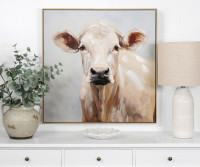 Jersey Cow Canvas Painting